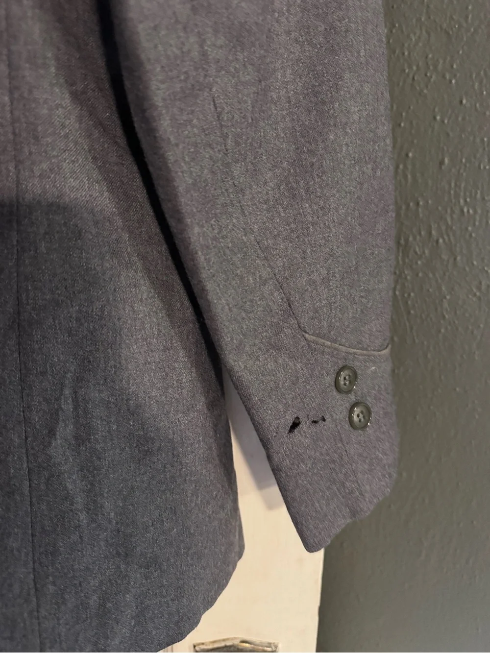 Vintage Pendleton Western Wool Blazer Jacket Gray Cowboy Ranchwear Men’s XS